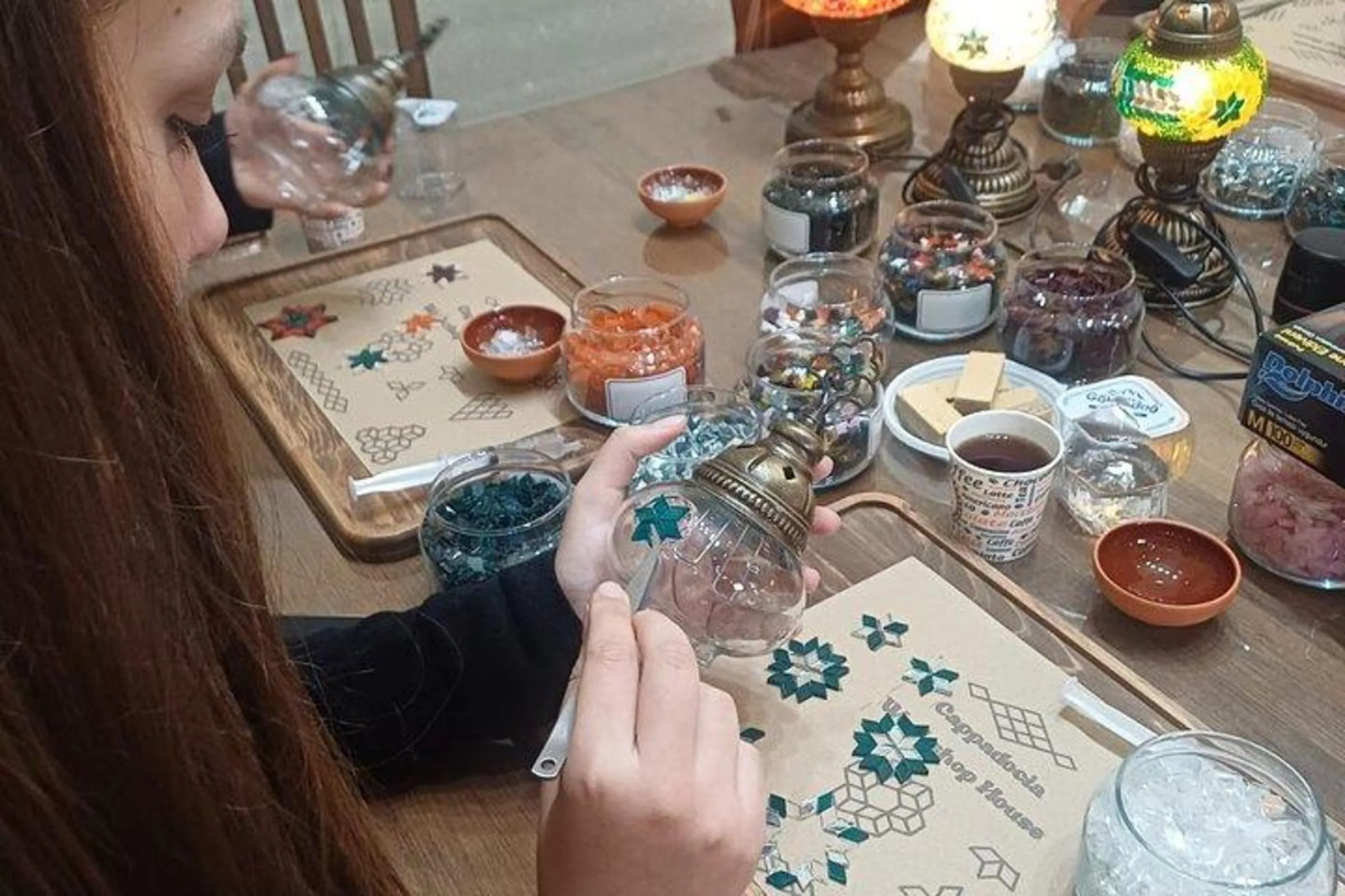 Make your own Mosaic Lamp